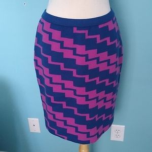 Vintage Hanae Mori cashmere skirt size L